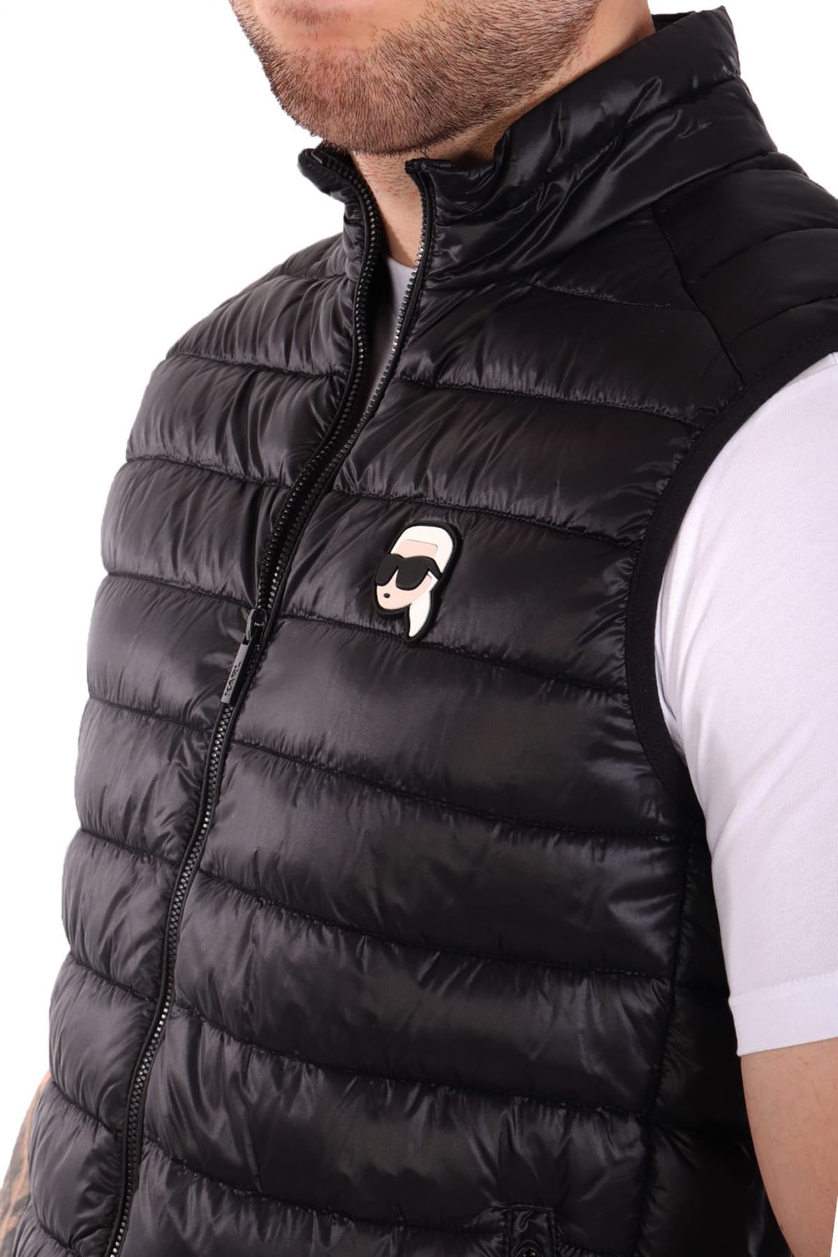 Men's Vests Karl Lagerfeld Black