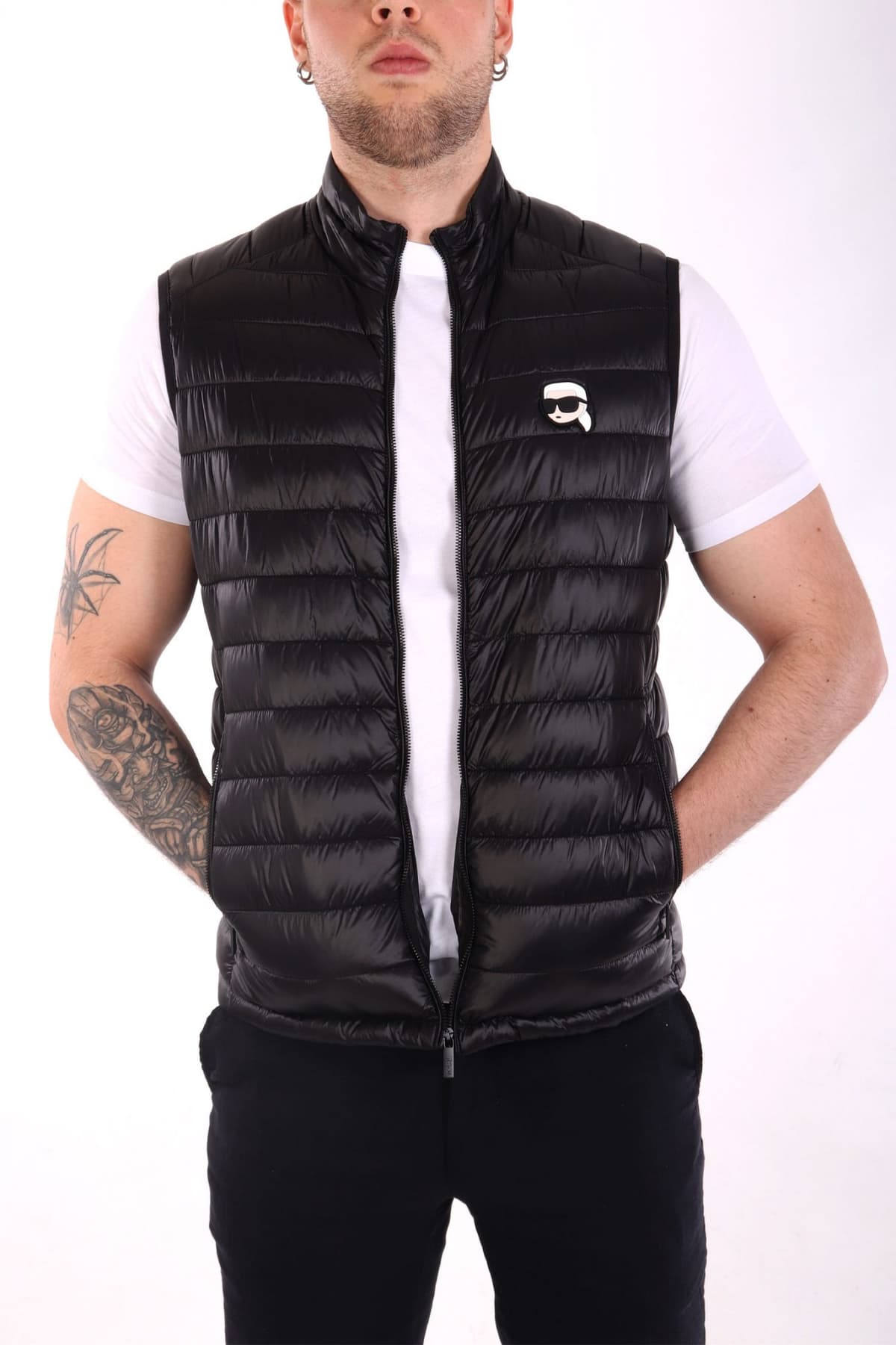 Men's Vests Karl Lagerfeld Black