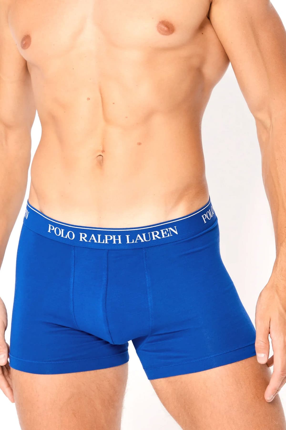 RALPH LAUREN UNDERWEAR ΕΣΩΡΟΥΧΟ ΣΕΤ 3PACK STRETCH COTTON TRUNK ΣΙΕΛ-ΜΠΛΕ