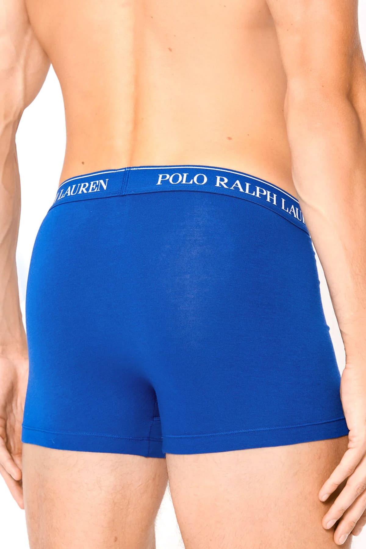 RALPH LAUREN UNDERWEAR ΕΣΩΡΟΥΧΟ ΣΕΤ 3PACK STRETCH COTTON TRUNK ΣΙΕΛ-ΜΠΛΕ
