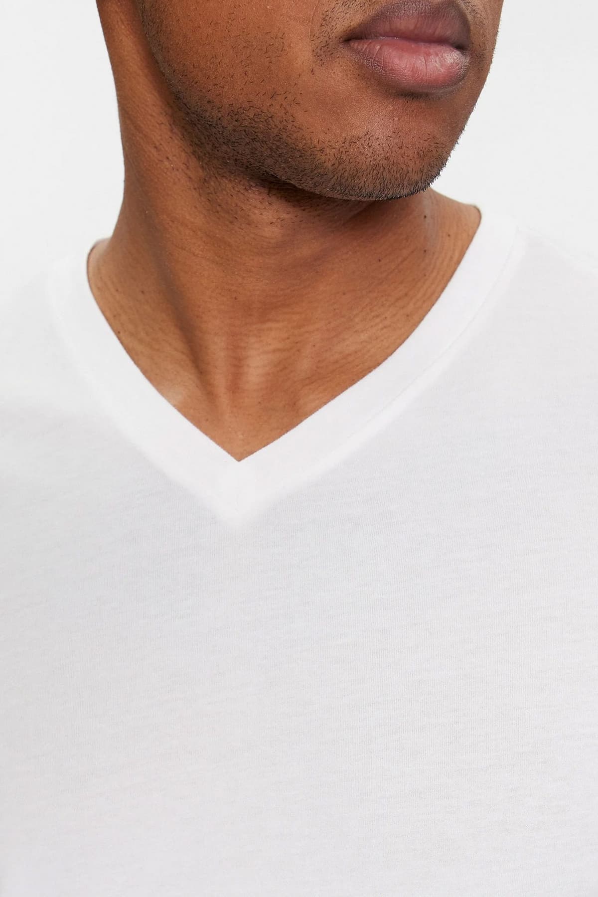 RALPH LAUREN UNDERWEAR ΕΣΩΡΟΥΧΟ ΣΕΤ 3PACK T-SHIRT COTTON V-NECKS ΛΕΥΚΟ