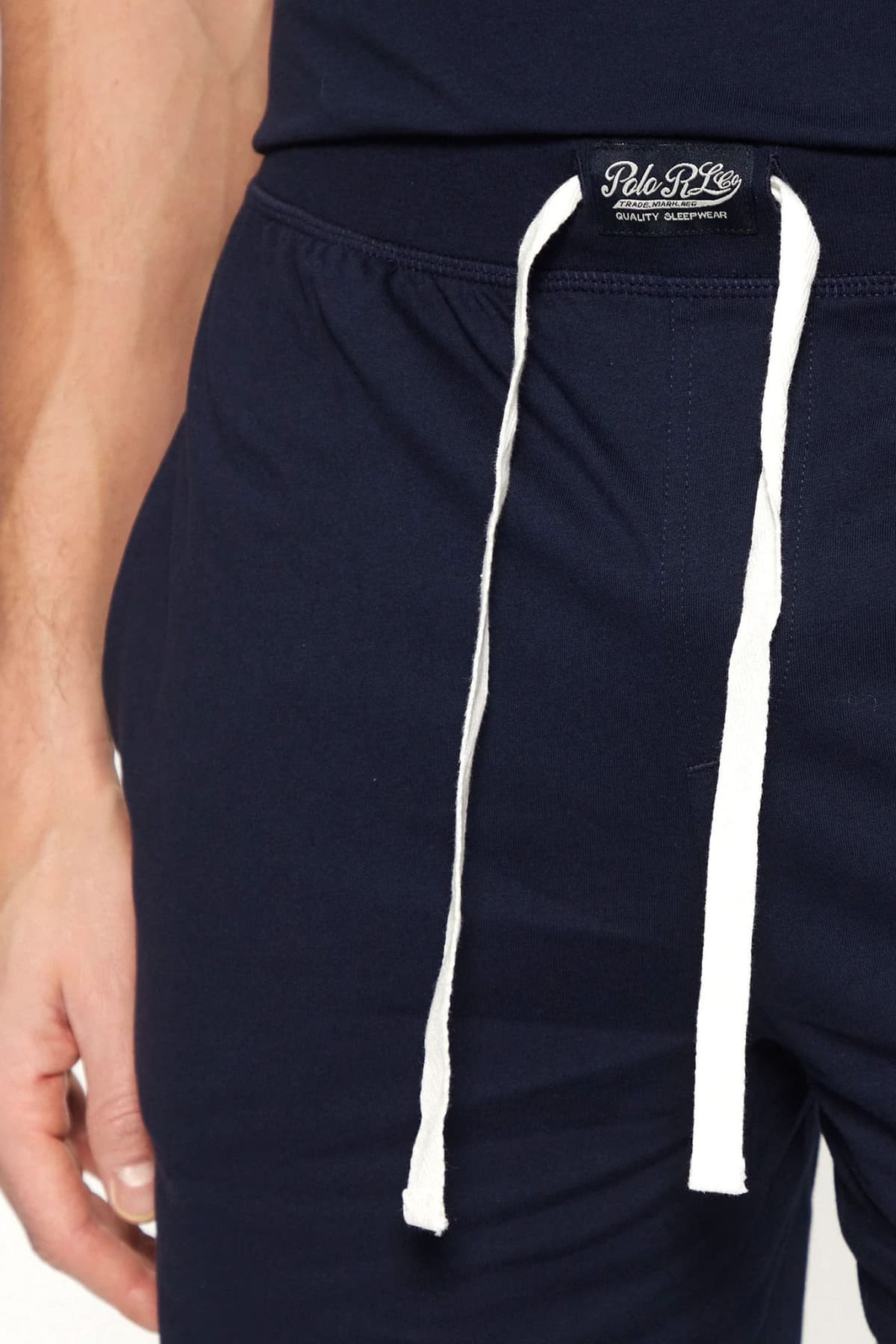 RALPH LAUREN UNDERWEAR ΒΕΡΜΟΥΔΑ SLEEP BOTTOM LOGO ΜΠΛΕ