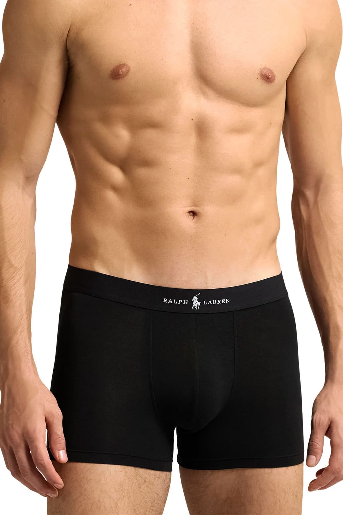 RALPH LAUREN UNDERWEAR ΕΣΩΡΟΥΧΟ 3 PACK TRUNK PREMIUM MODAL ΜΑΥΡΟ