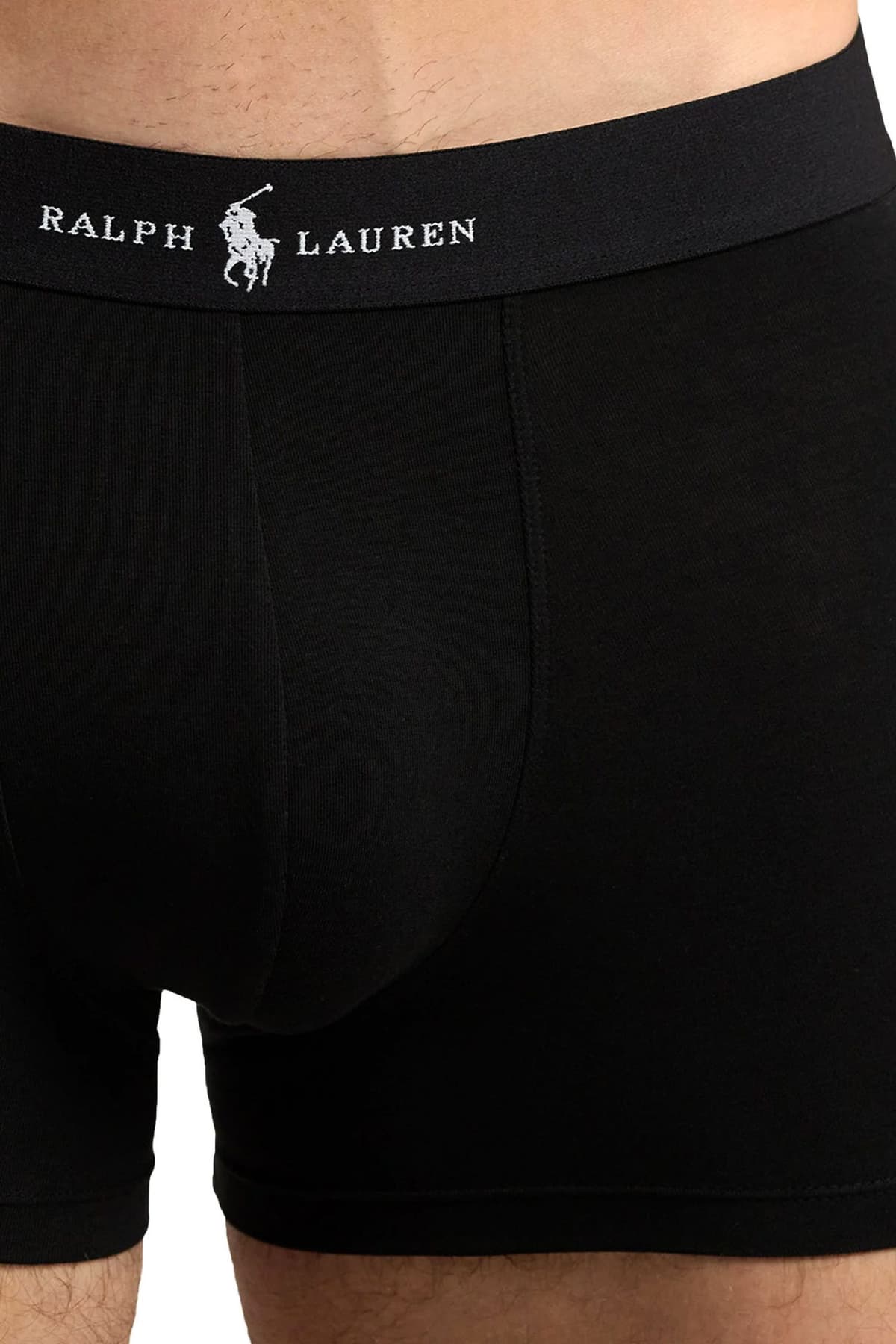 RALPH LAUREN UNDERWEAR ΕΣΩΡΟΥΧΟ 3 PACK TRUNK PREMIUM MODAL ΜΑΥΡΟ
