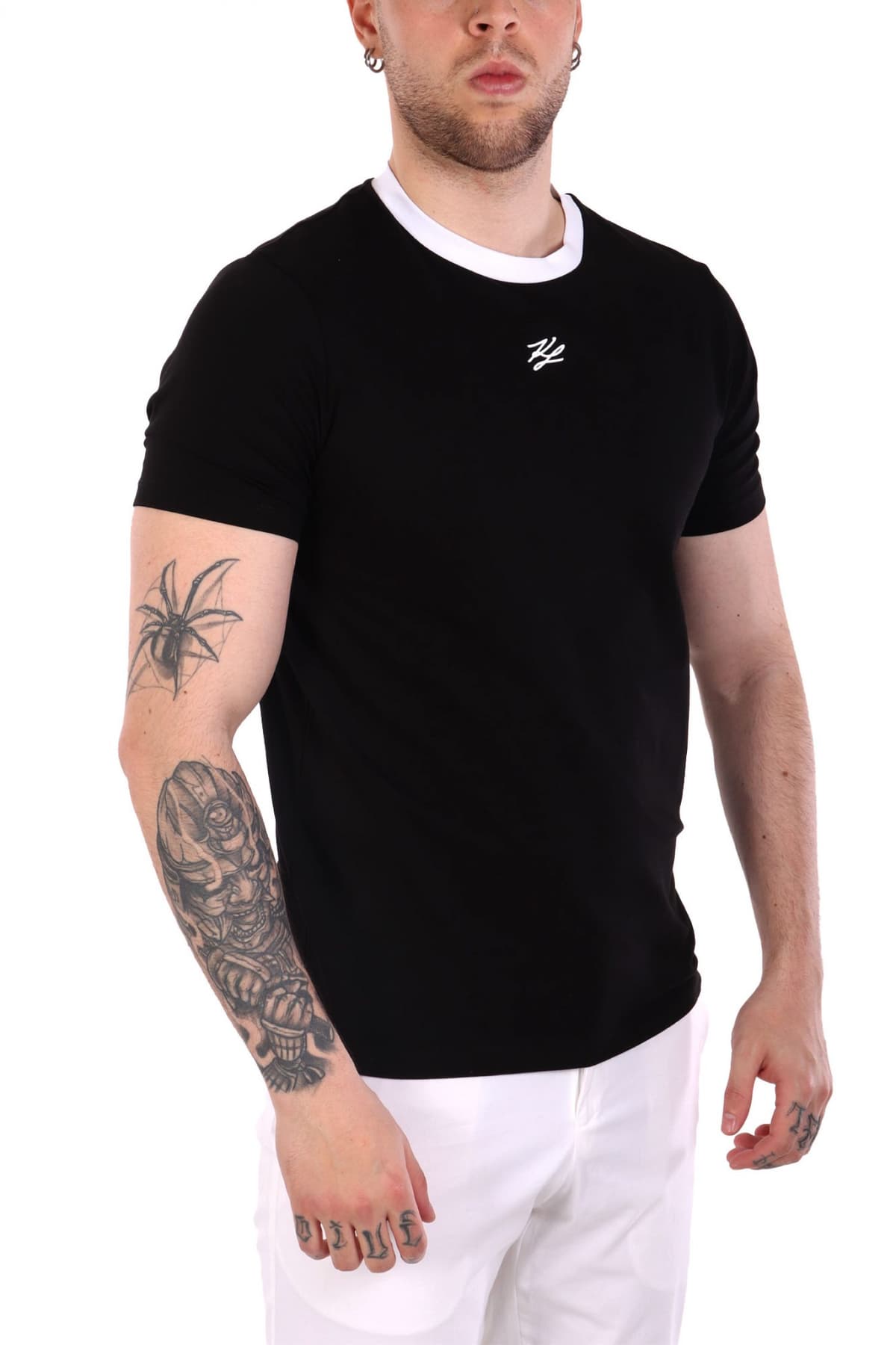 Men's T-Shirts Karl Lagerfeld Black