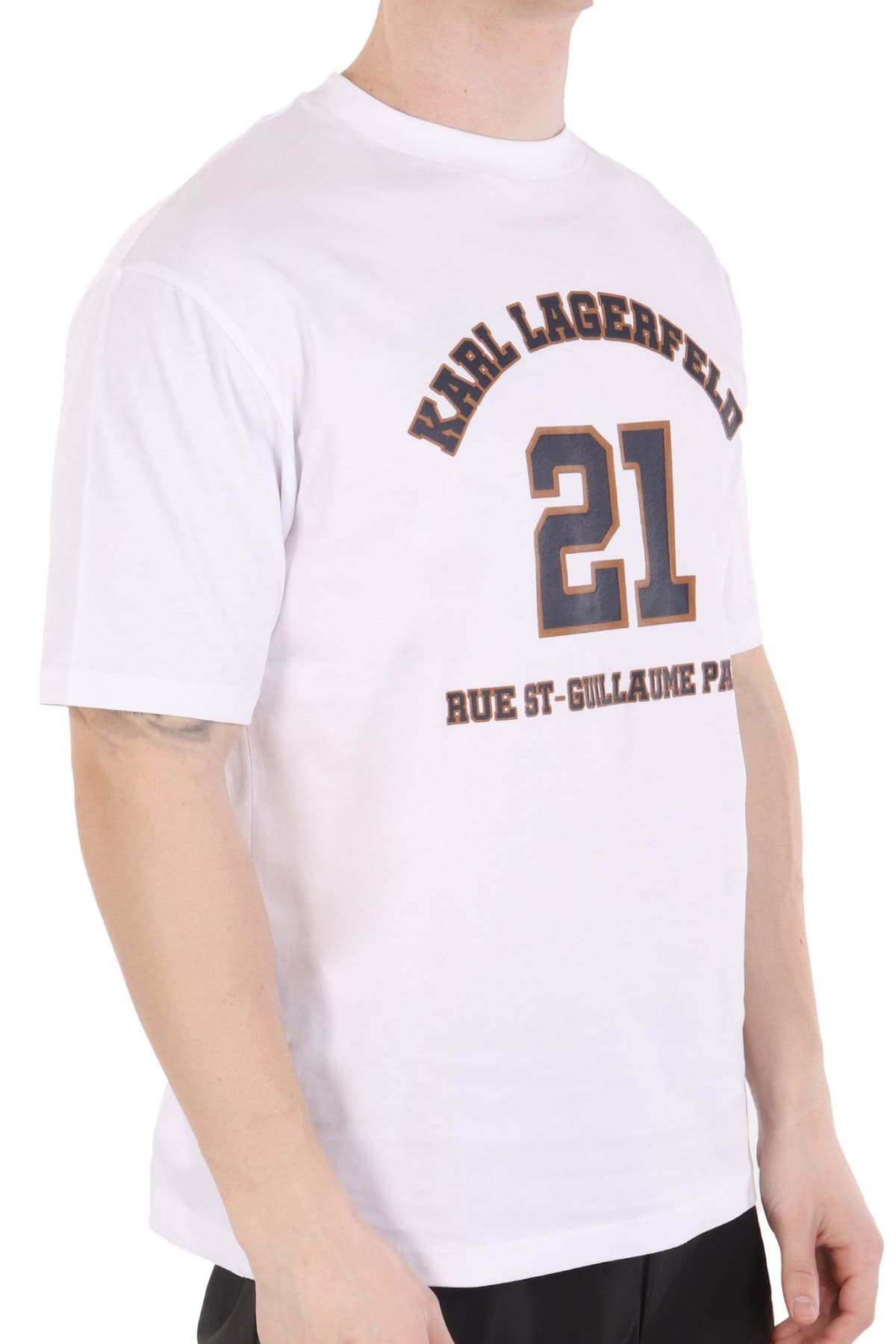 Men's T-Shirts Karl Lagerfeld White