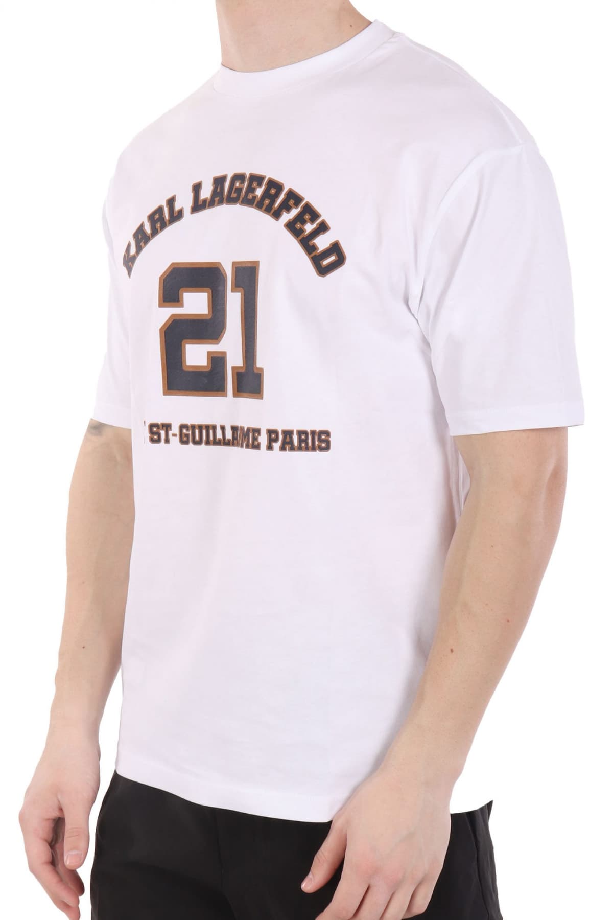 Men's T-Shirts Karl Lagerfeld White