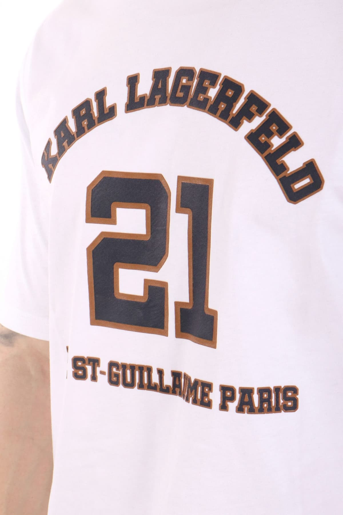 Men's T-Shirts Karl Lagerfeld White