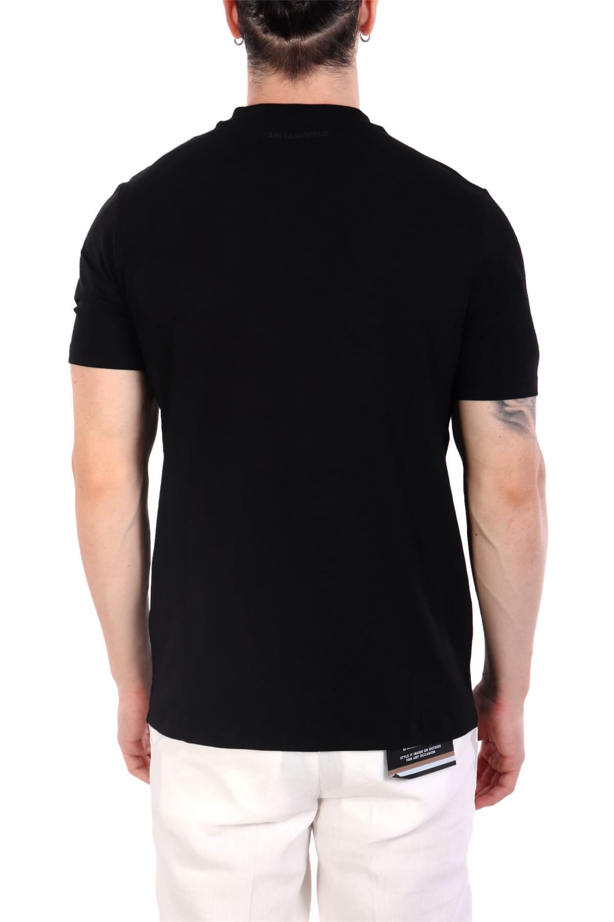 Men's T-Shirts Karl Lagerfeld Black