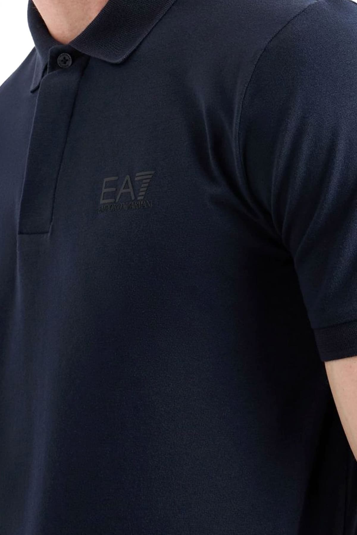 ARMANI 7 POLO LOGO ΜΠΛΕ