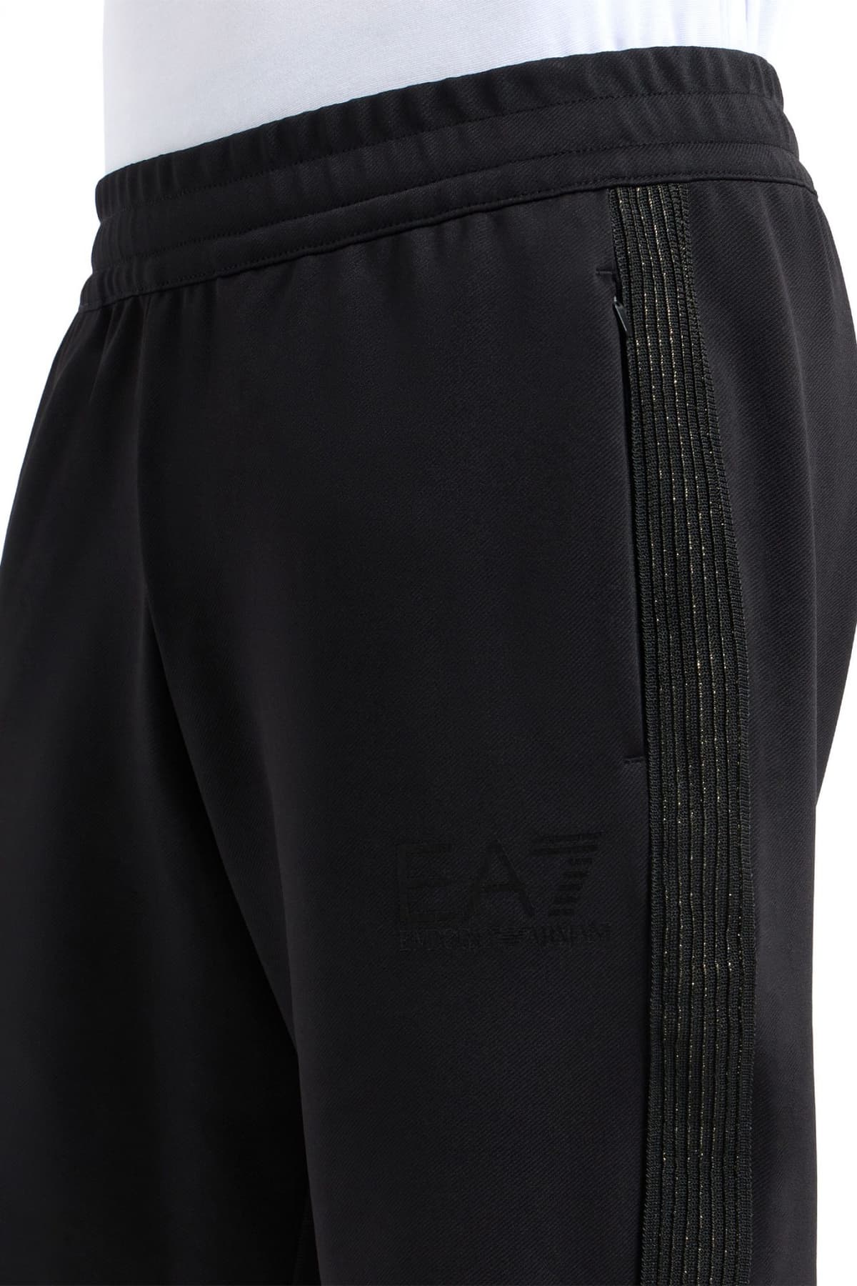 ARMANI 7 ΒΕΡΜΟΥΔΑ LOGO ΜΑΥΡΟ