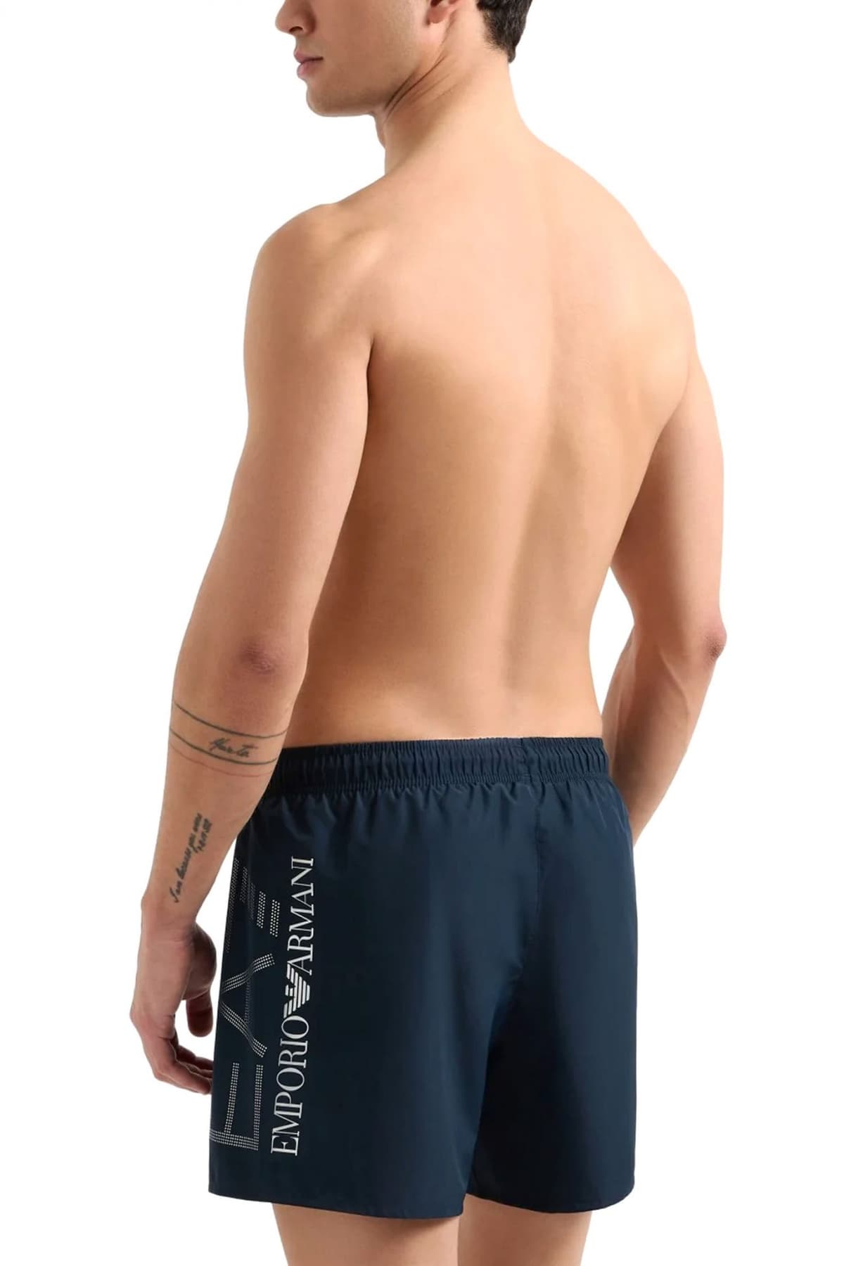 ARMANI 7 ΜΑΓΙΩ ΣΟΡΤΣ LOGO ΜΠΛΕ-ΑΣΗΜΙ