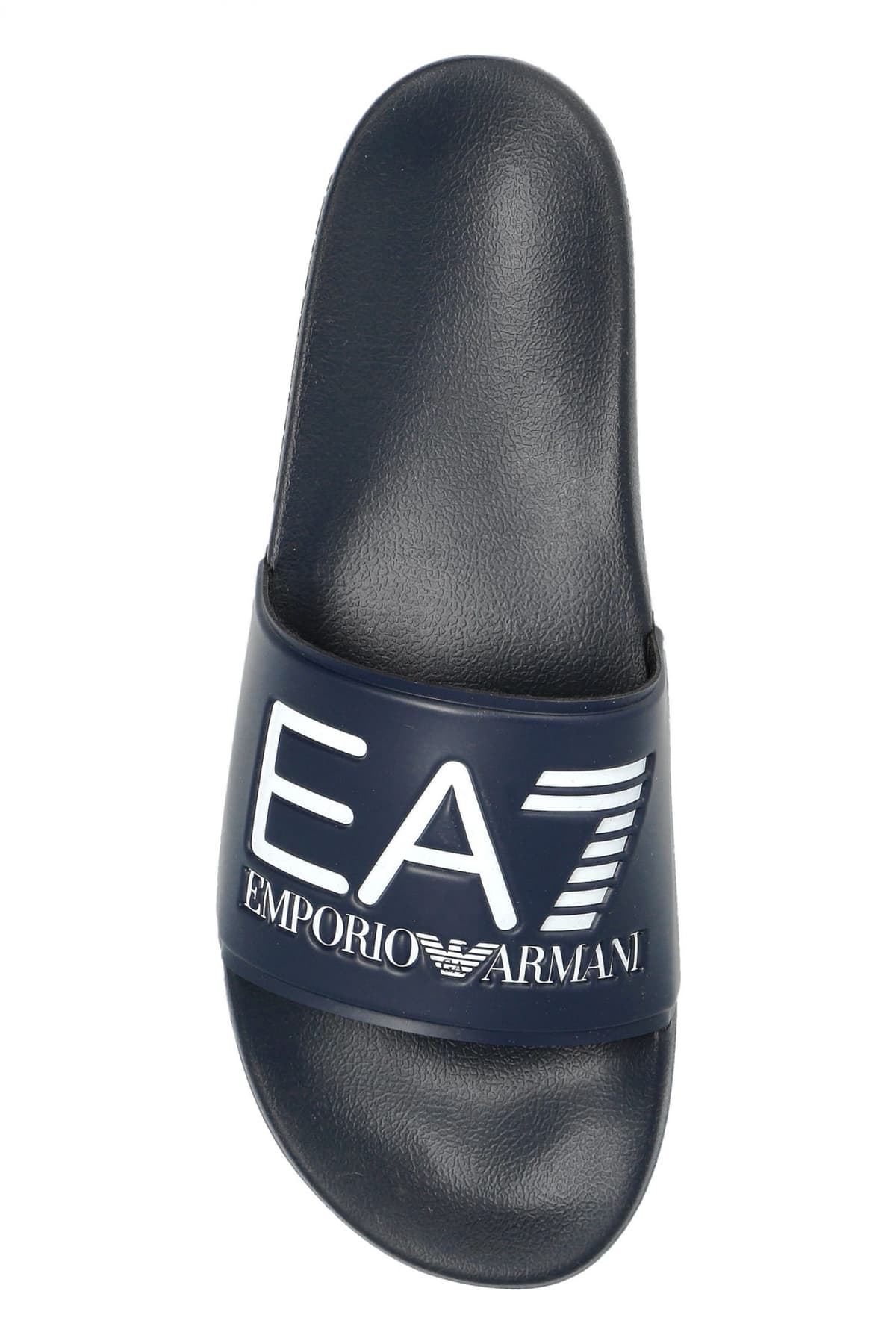 ARMANI 7 ΠΑΝΤΟΦΛΕΣ ΘΑΛΑΣΣΗΣ LOGO ΜΠΛΕ-ΛΕΥΚΟ