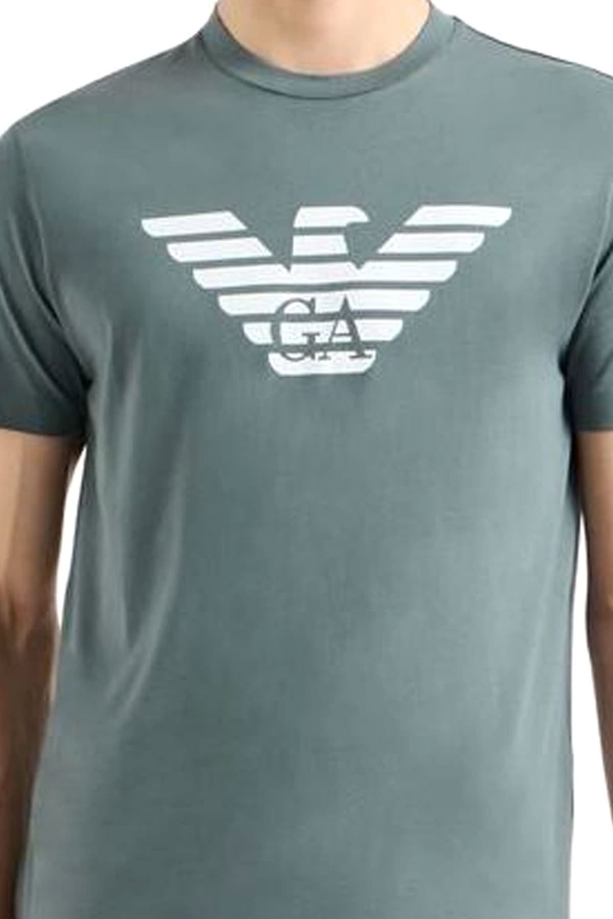 EMPORIO ARMANI T-SHIRT LOGO ΠΕΤΡΟΛ