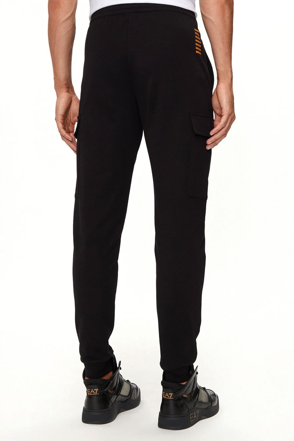 ARMANI 7 ΠΑΝΤΕΛΟΝΙ ΦΟΡΜΑ CARGO GOLD ΜΑΥΡΟ