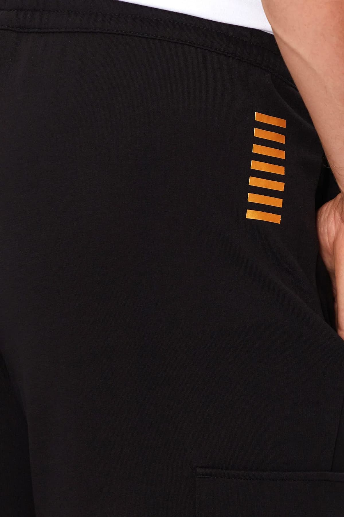 ARMANI 7 ΠΑΝΤΕΛΟΝΙ ΦΟΡΜΑ CARGO GOLD ΜΑΥΡΟ