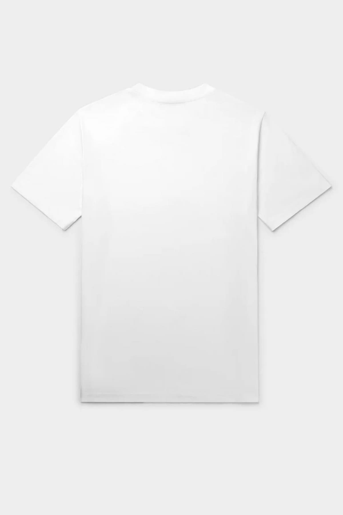 BALR. T-SHIRT BRAND STRAIGHT FIT LOGO ΛΕΥΚΟ