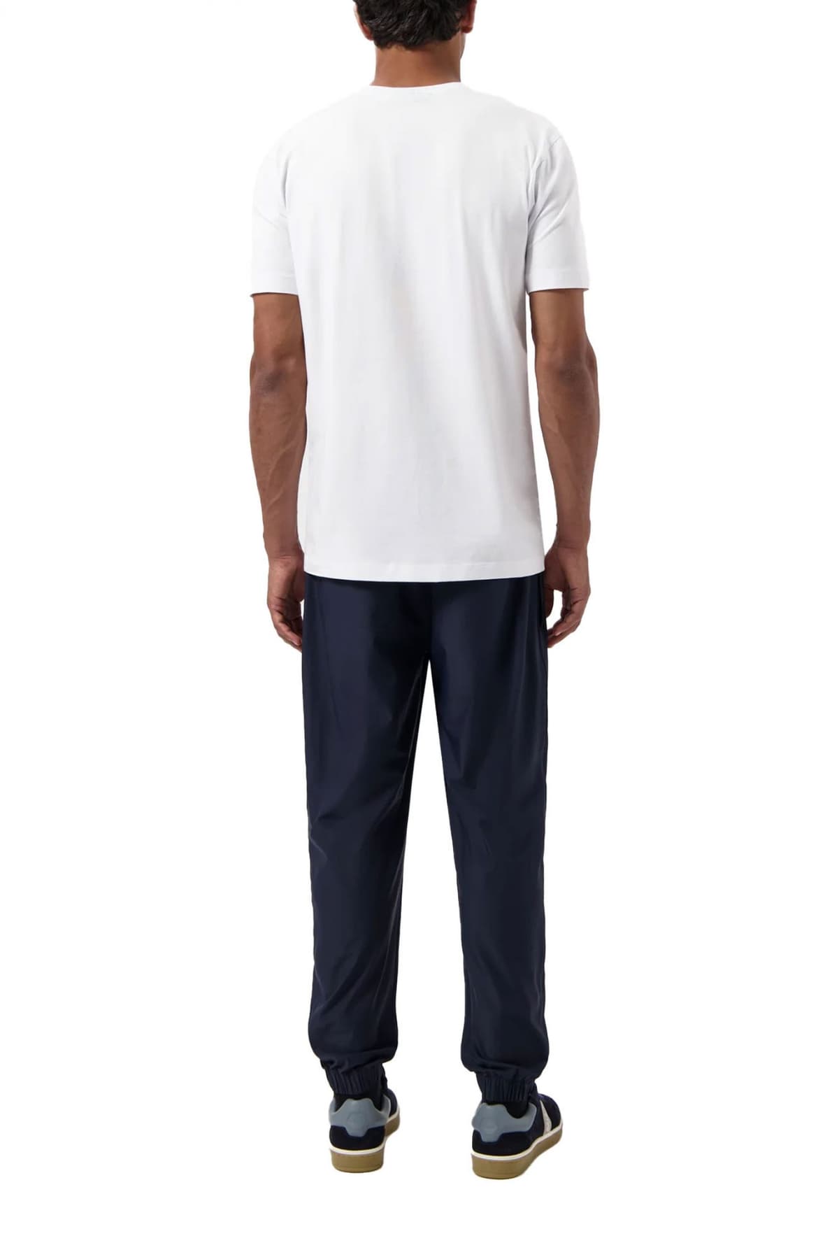 BALR. T-SHIRT SLIM FIT LOGO ΛΕΥΚΟ