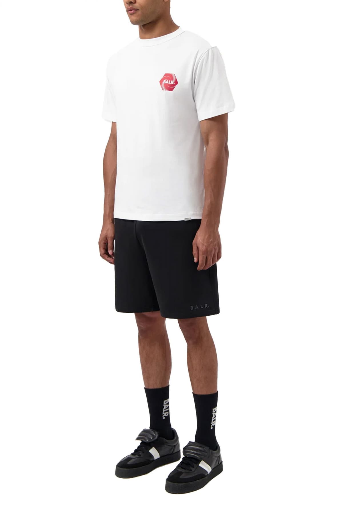 BALR. T-SHIRT VORTEX LOGO ΛΕΥΚΟ