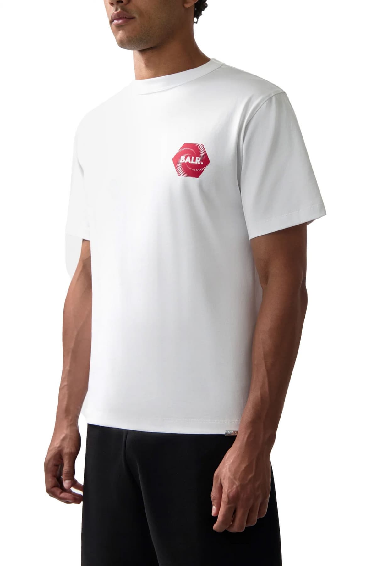 BALR. T-SHIRT VORTEX LOGO ΛΕΥΚΟ