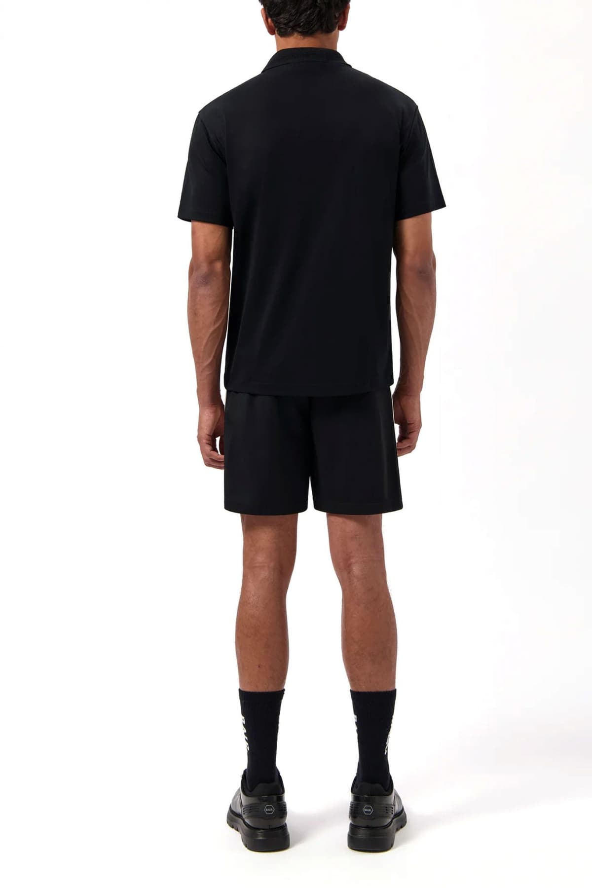 BALR. POLO HEX-SERIES LOGO ΜΕΤΑΛΛΙΚΟ ΜΑΥΡΟ