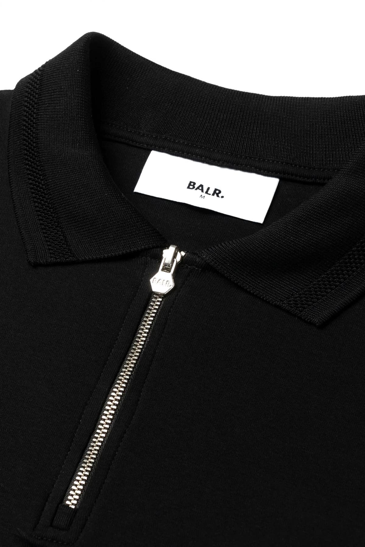 BALR. POLO HEX-SERIES LOGO ΜΕΤΑΛΛΙΚΟ ΜΑΥΡΟ