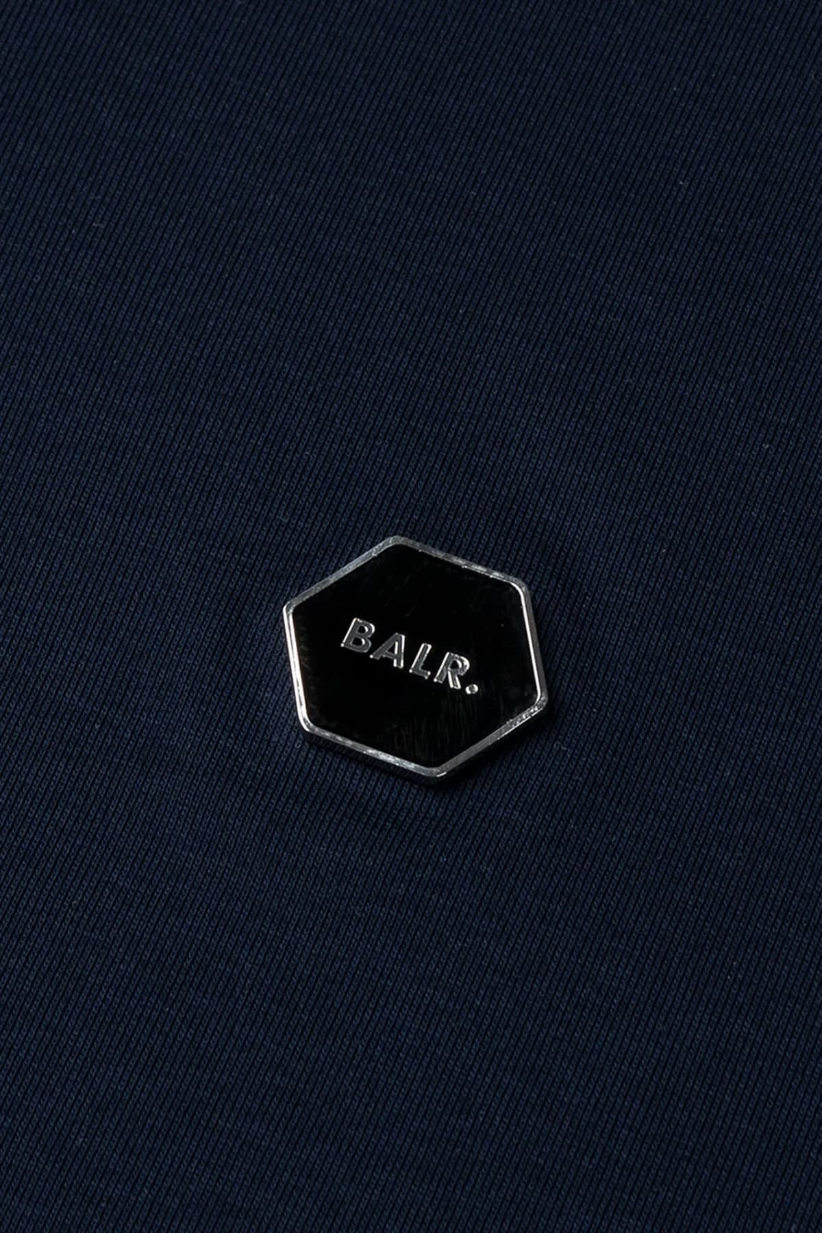 BALR. POLO HEX-SERIES LOGO ΜΕΤΑΛΛΙΚΟ ΜΠΛΕ