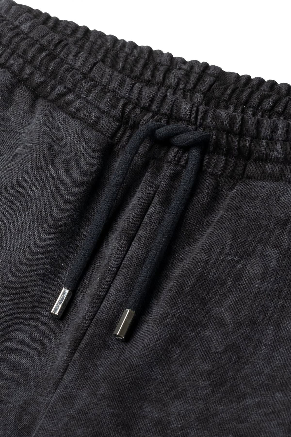 BALR. ΒΕΡΜΟΥΔΑ ΞΕΒΑΜΑΤΑ URBAN WASHED SWEAT SHORTS LOGO ΜΑΥΡΟ