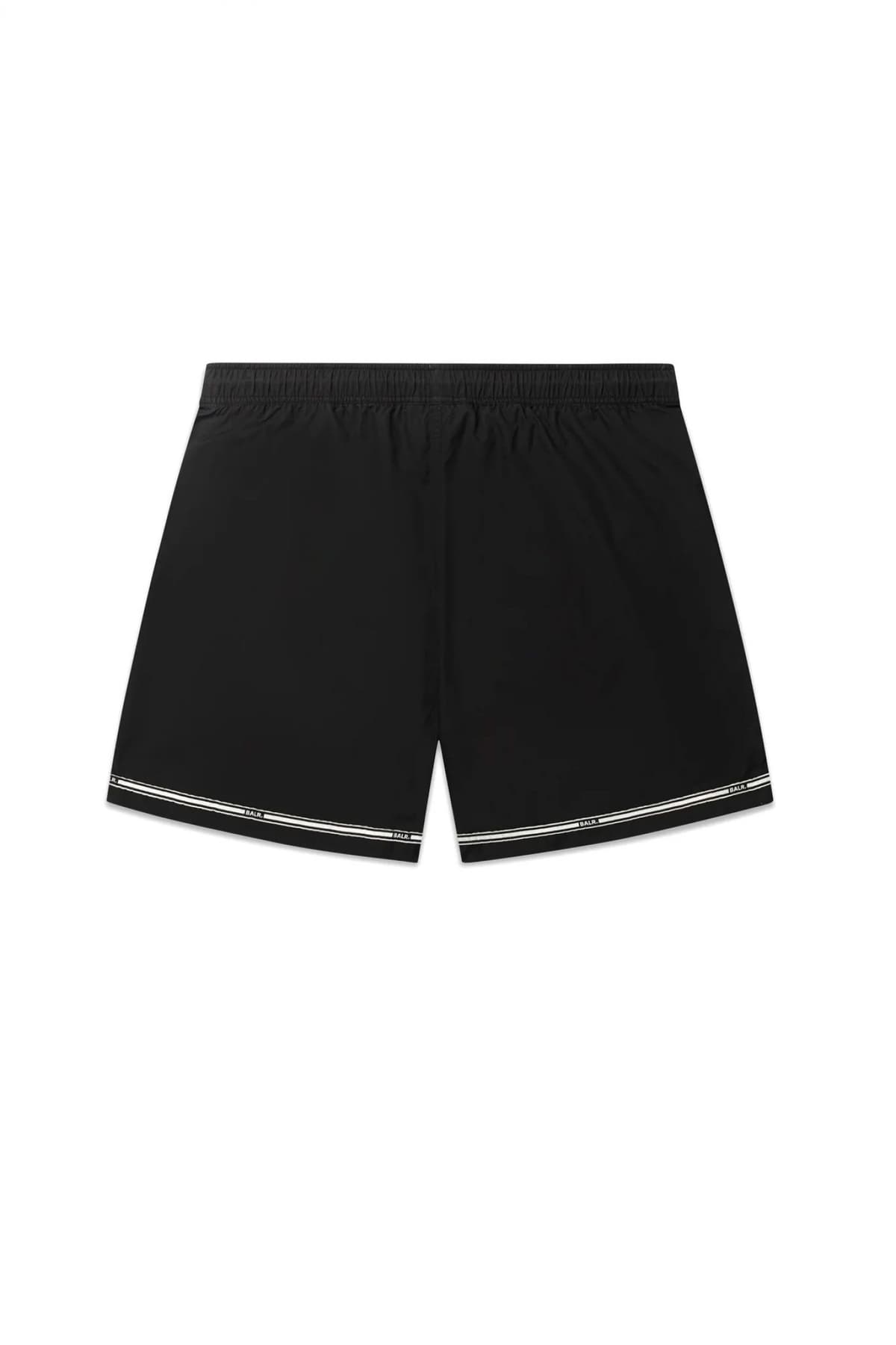 BALR. ΜΑΓΙΩ TAPE SWIMSHORTS LOGO ΜΑΥΡΟ