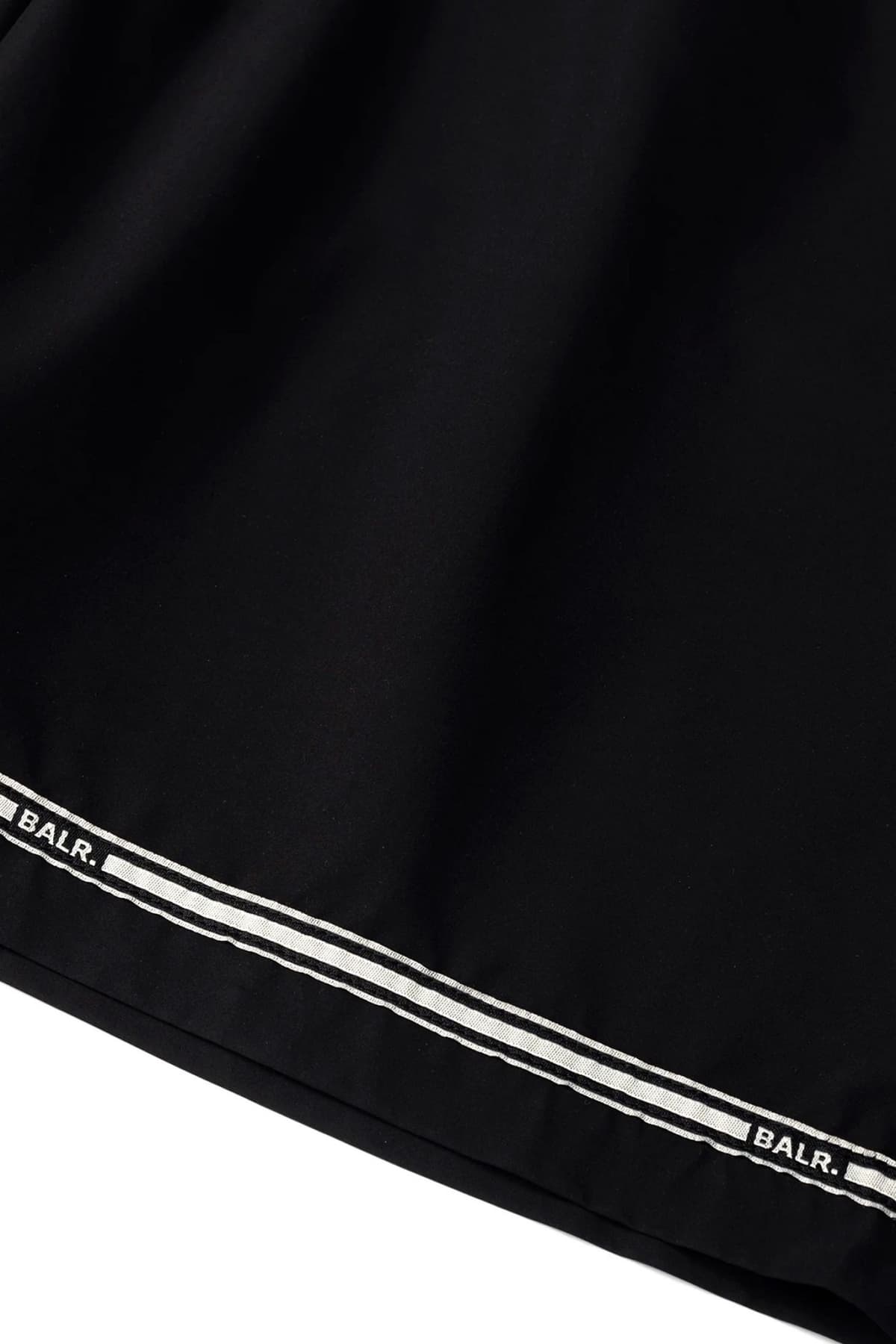 BALR. ΜΑΓΙΩ TAPE SWIMSHORTS LOGO ΜΑΥΡΟ