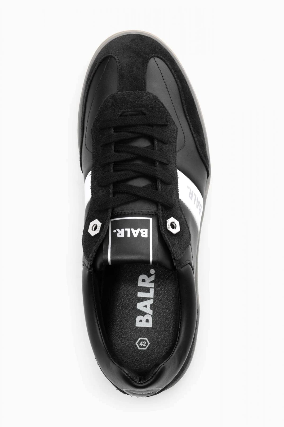 BALR. ΠΑΠΟΥΤΣΙΑ SNEAKERS LONDON CLASSIC LOGO ΜΑΥΡΟ-ΛΕΥΚΟ