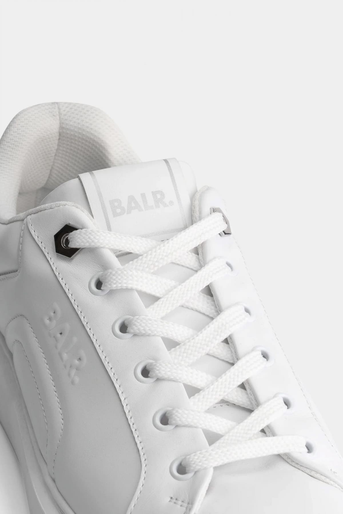BALR. ΠΑΠΟΥΤΣΙΑ SNEAKERS PHAT Q LOGO ΛΕΥΚΟ