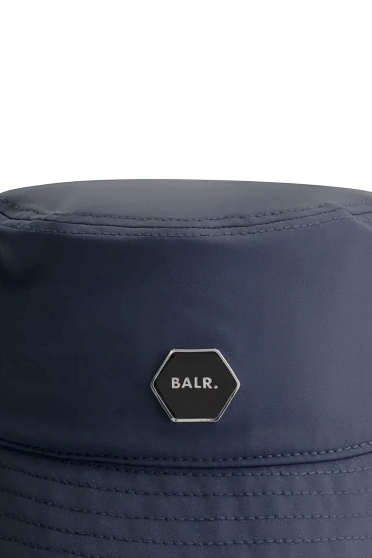 BALR. ΚΑΠΕΛΟ BUCKET HEX-SERIES LOGO ΜΕΤΑΛΛΙΚΟ ΜΠΛΕ