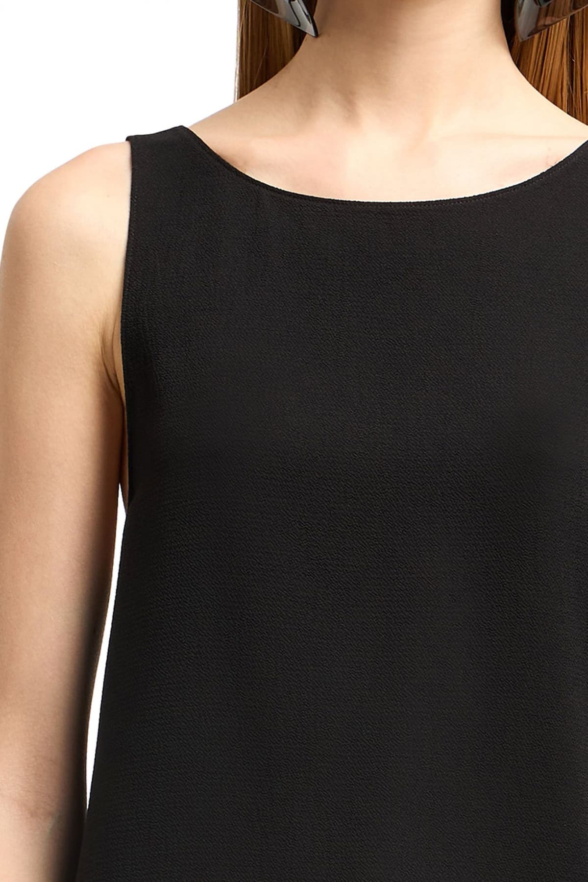 EMPORIO ARMANI TOP ΚΡΟΥΑΖΕ ΠΙΣΩ ΜΑΥΡΟ