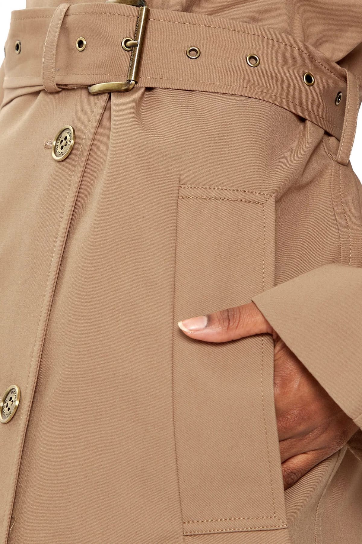 MICHAEL KORS ΚΑΠΑΡΝΤΙΝΑ ΜΕ ΖΩΝΗ ΜΠΕΖ