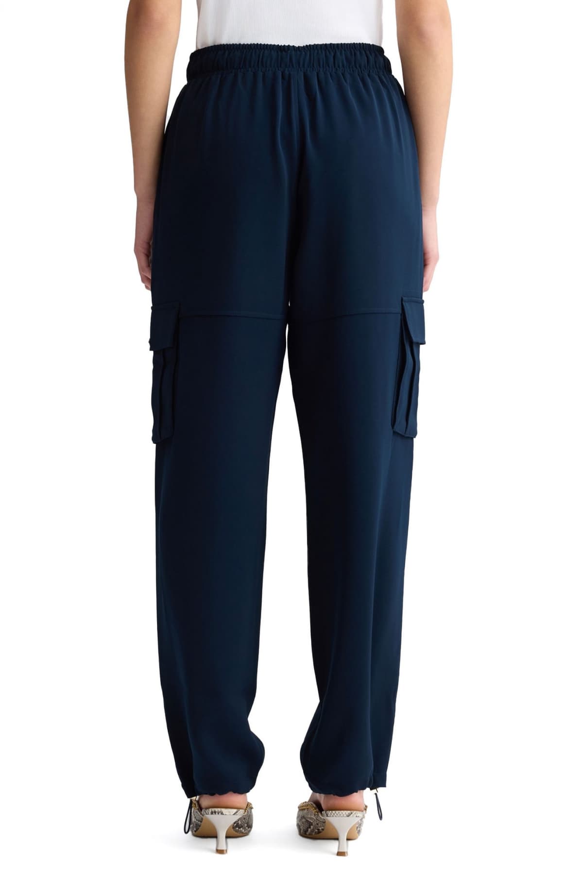 LIU JO BETTER ΠΑΝΤΕΛΟΝΙ CARGO NAVETTA LUNGO ΜΠΛΕ