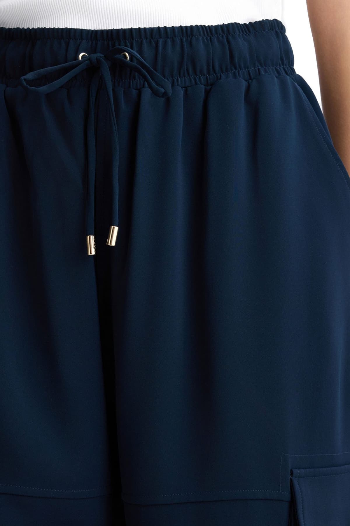 LIU JO BETTER ΠΑΝΤΕΛΟΝΙ CARGO NAVETTA LUNGO ΜΠΛΕ