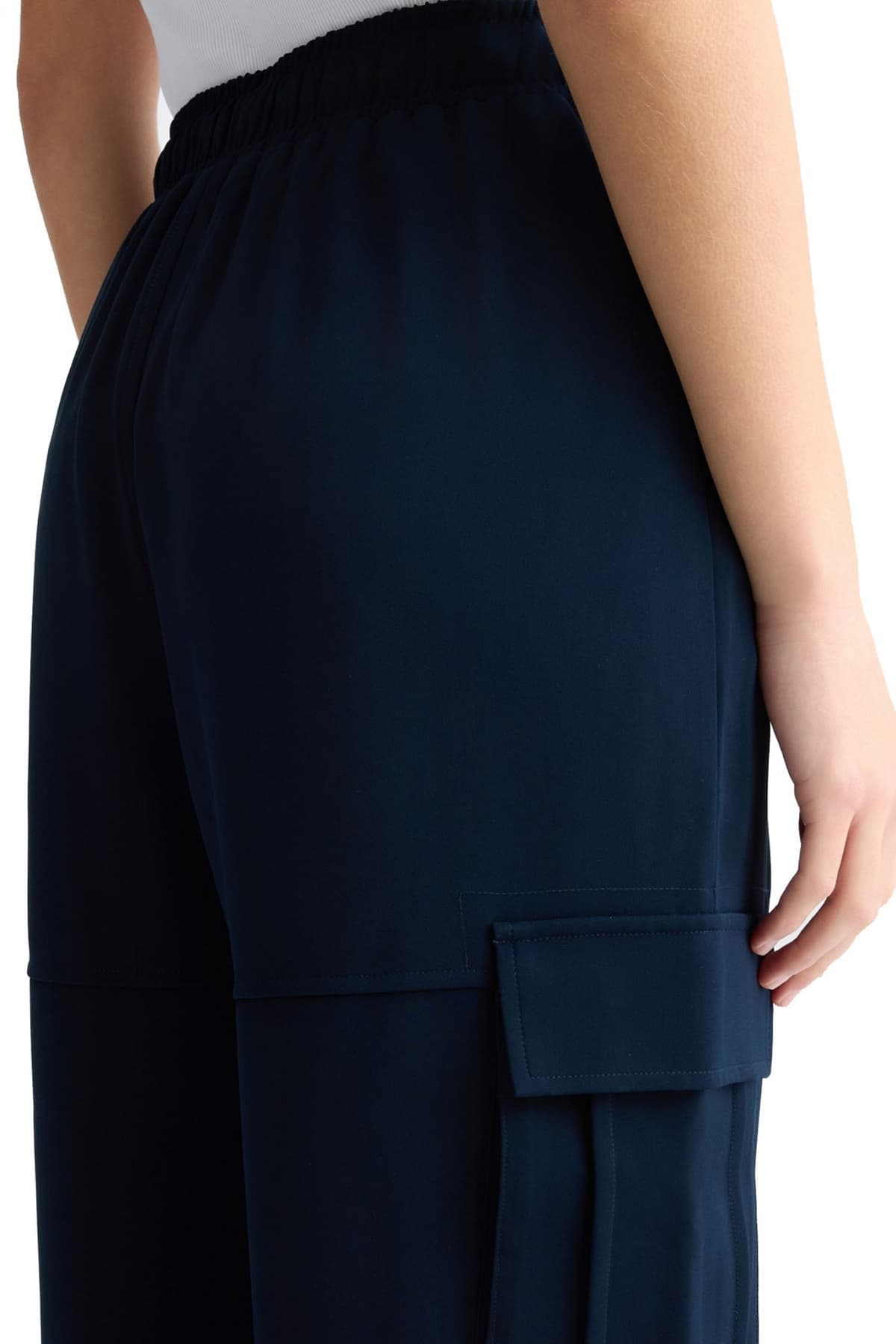 LIU JO BETTER ΠΑΝΤΕΛΟΝΙ CARGO NAVETTA LUNGO ΜΠΛΕ