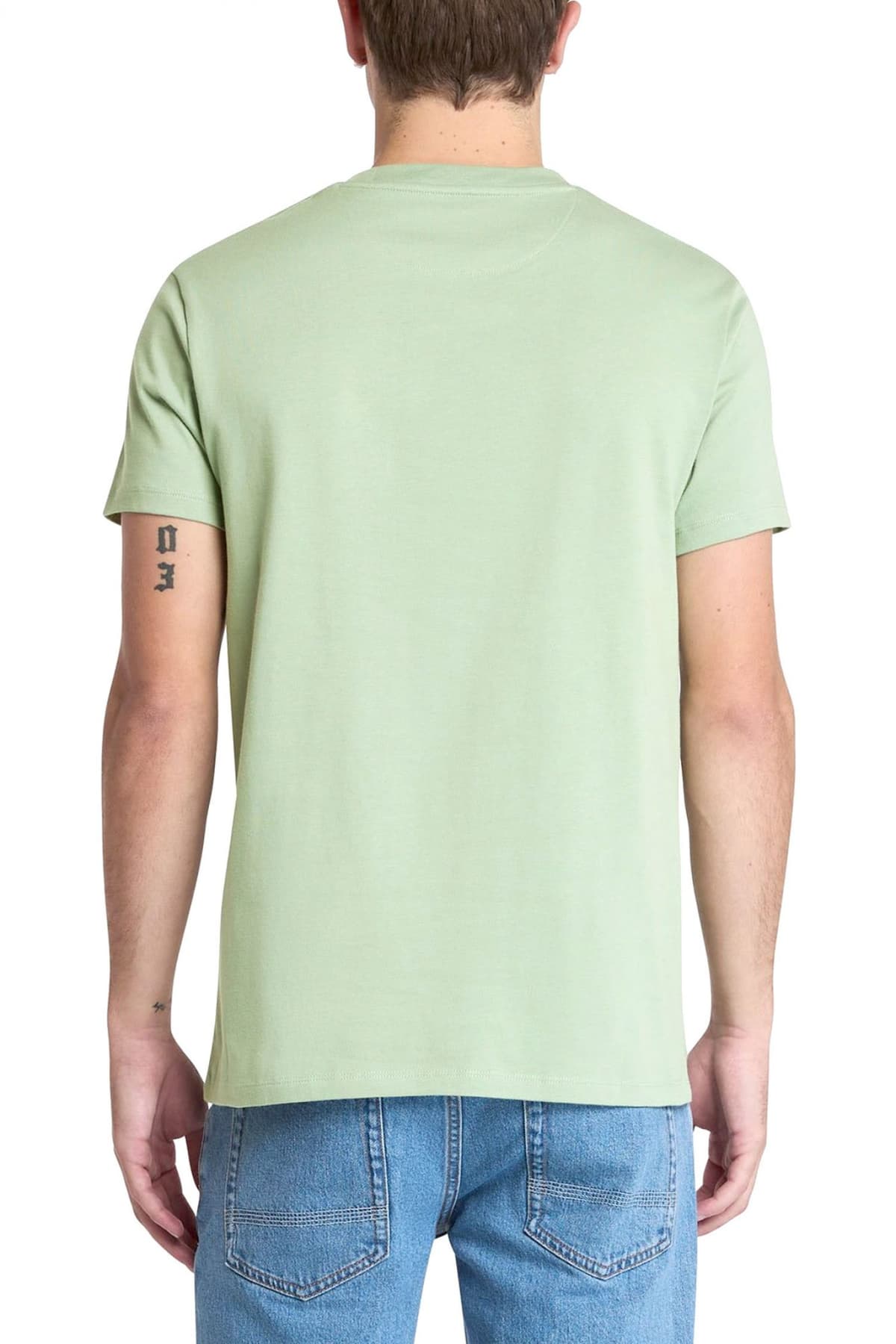 TIMBERLAND T-SHIRT CREW NECK DUN-RIVER SLIM FIT ΦΥΣΤΙΚΙ