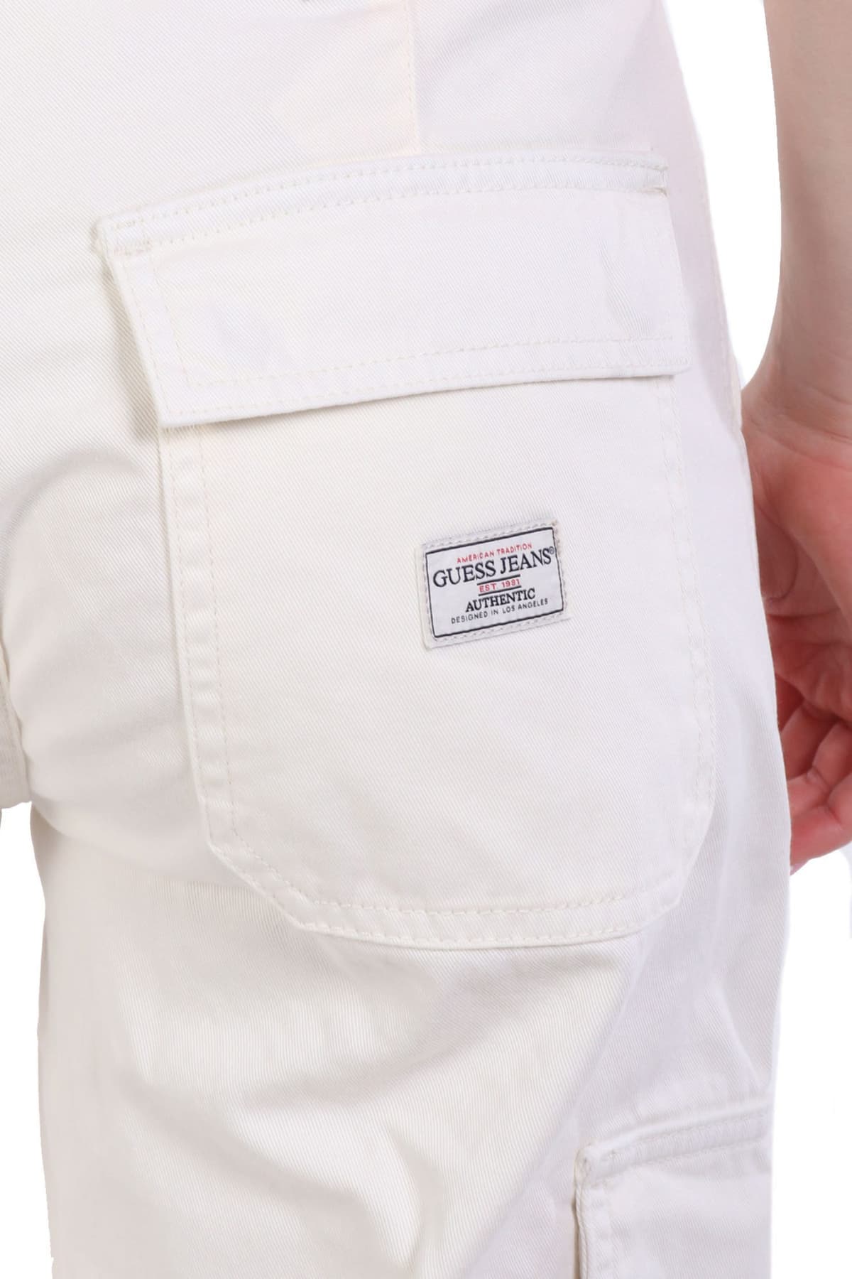 Women's Pants Guess Jeans Ecru