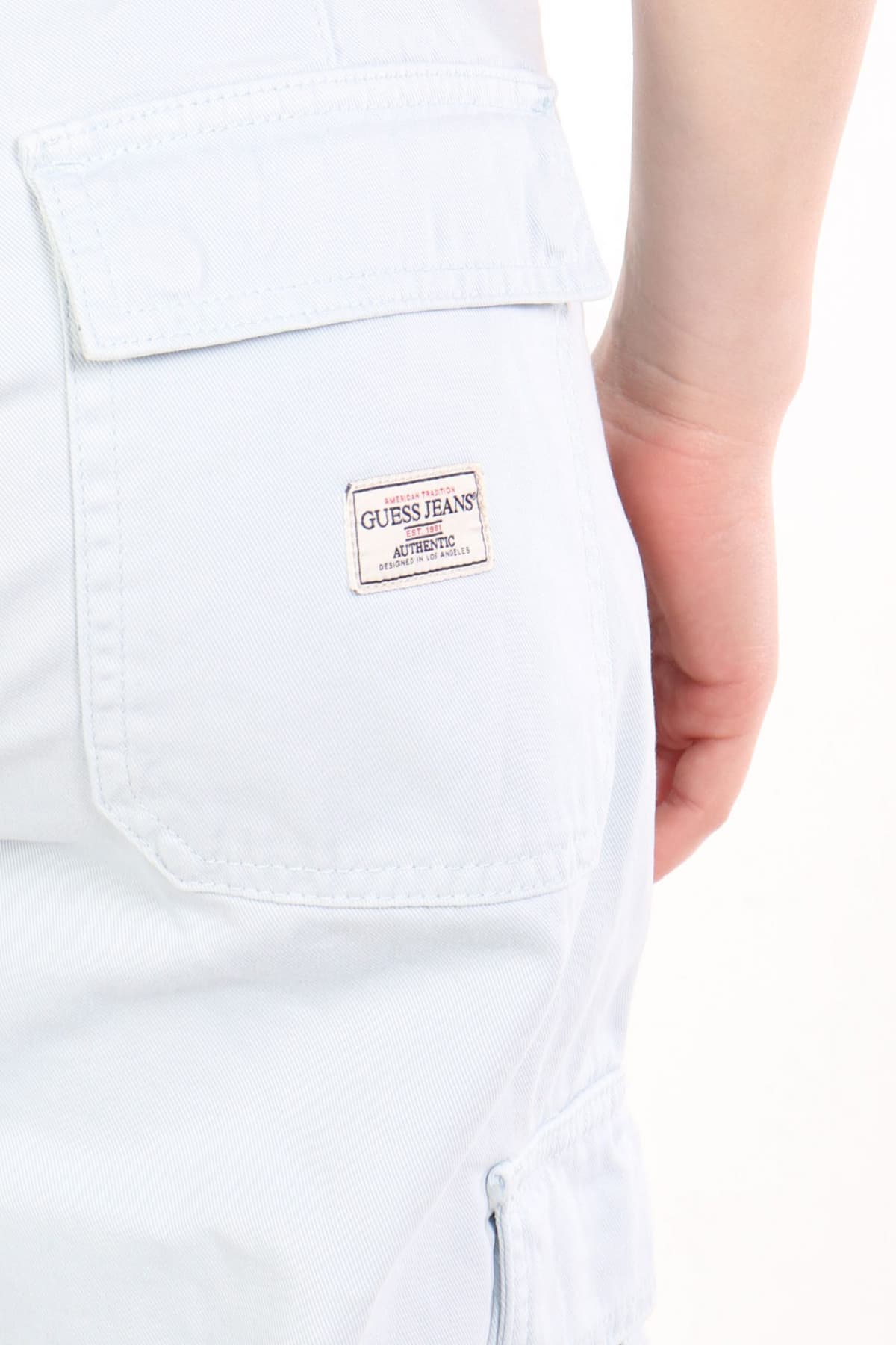 GUESS JEANS ΠΑΝΤΕΛΟΝΙ CARGO ΣΙΕΛ