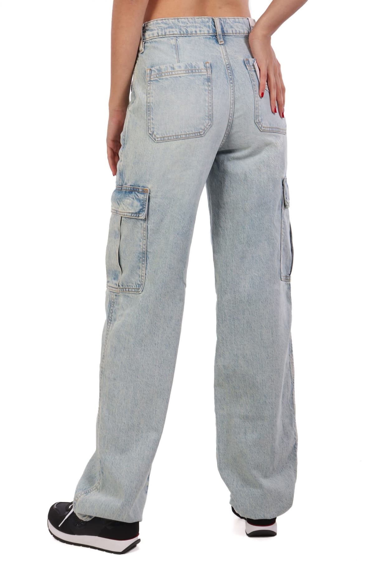 GUESS JEANS ΠΑΝΤΕΛΟΝΙ JEANS CARGO G10 ΑΝΟΙΧΤΟ ΜΠΛΕ