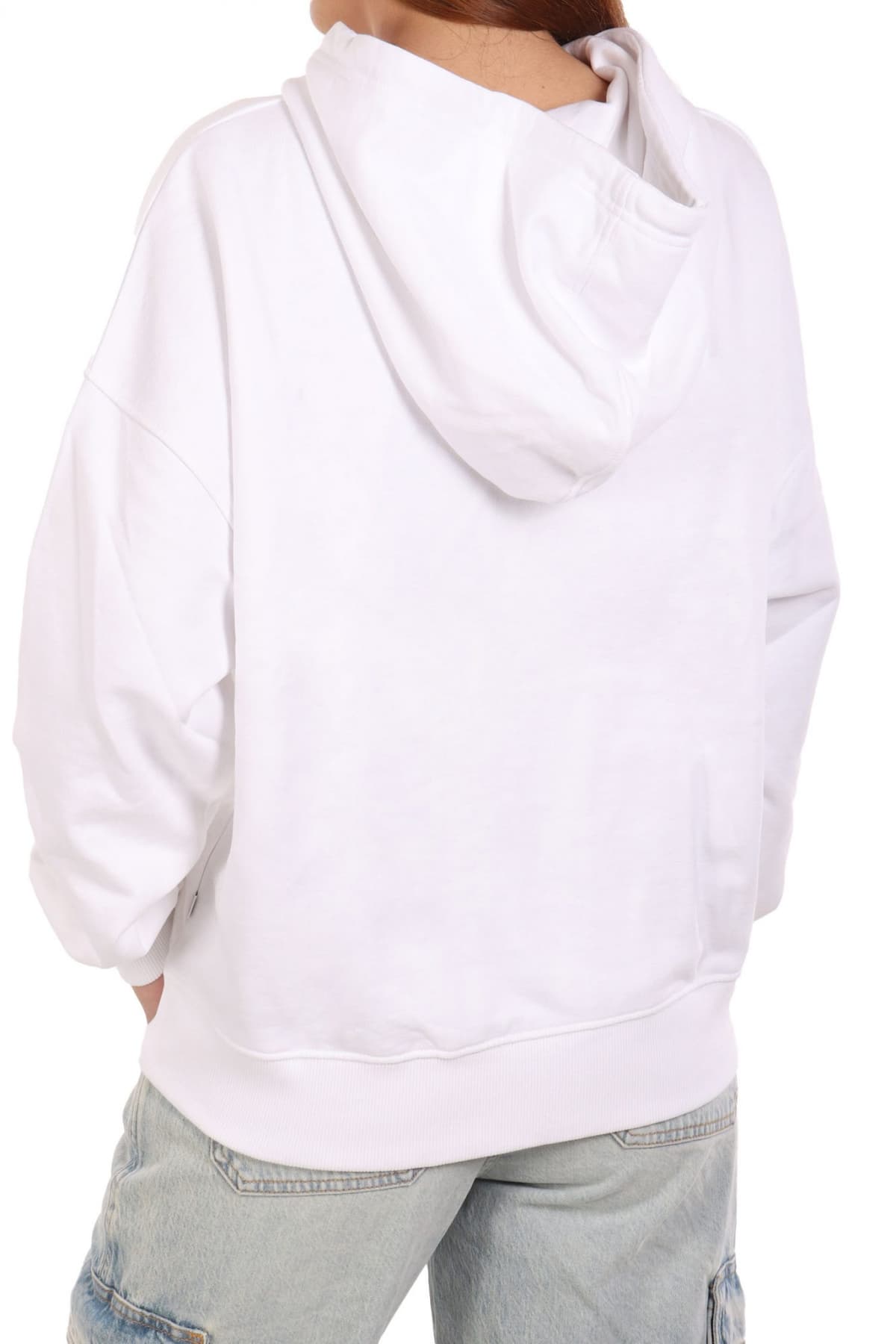 GUESS JEANS ΦΟΥΤΕΡ HOODIE ΛΕΥΚΟ