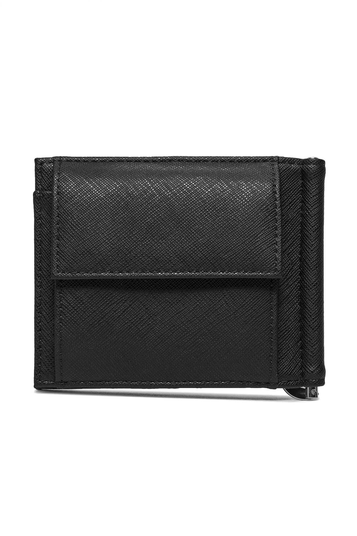 EMPORIO ARMANI ΠΟΡΤΟΦΟΛΙ LOGO ΜΑΥΡΟ