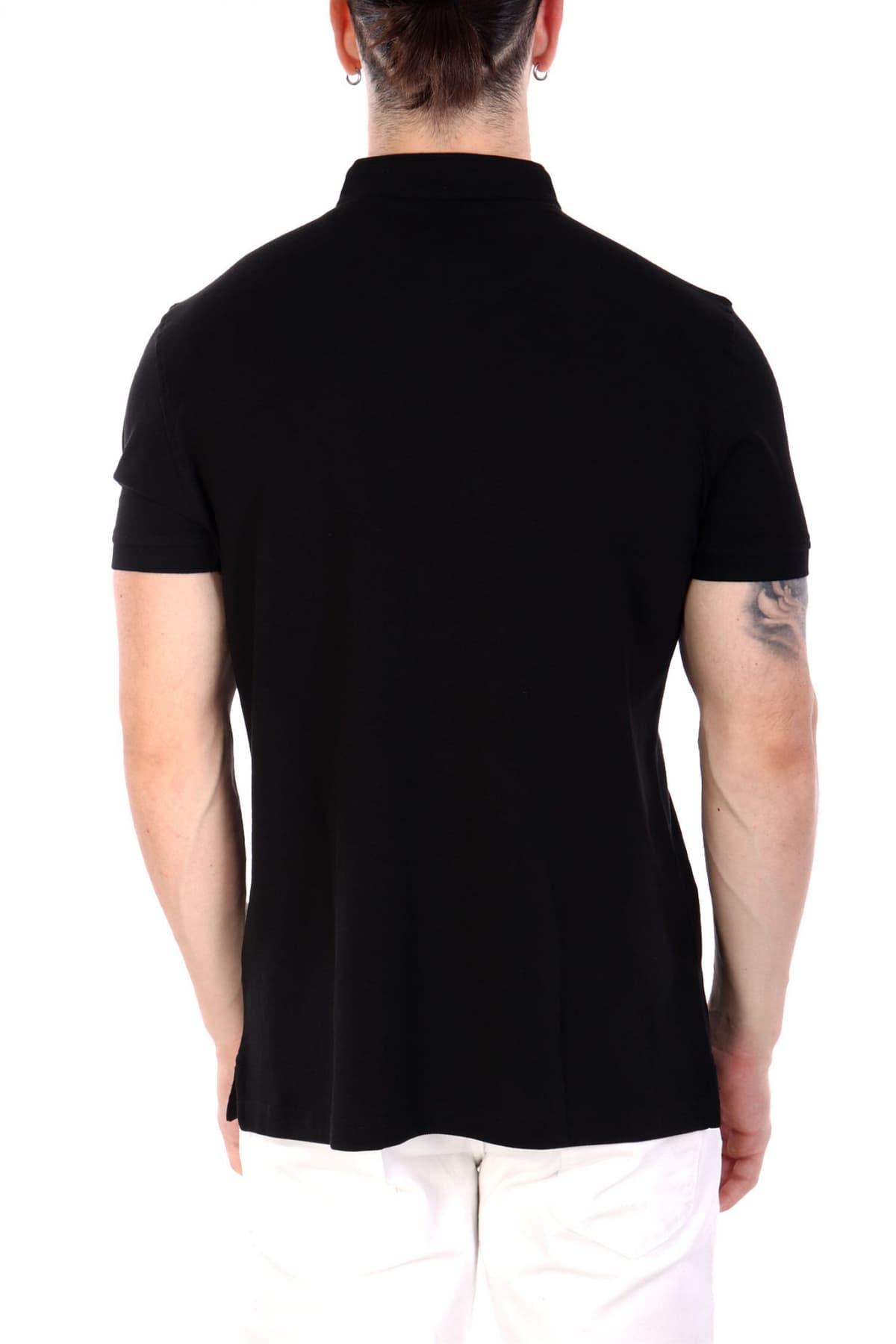 DORS POLO MAO LOGO ΜΑΥΡΟ