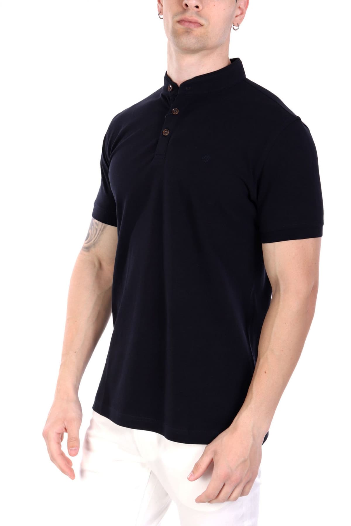 DORS POLO MAO LOGO ΜΠΛΕ