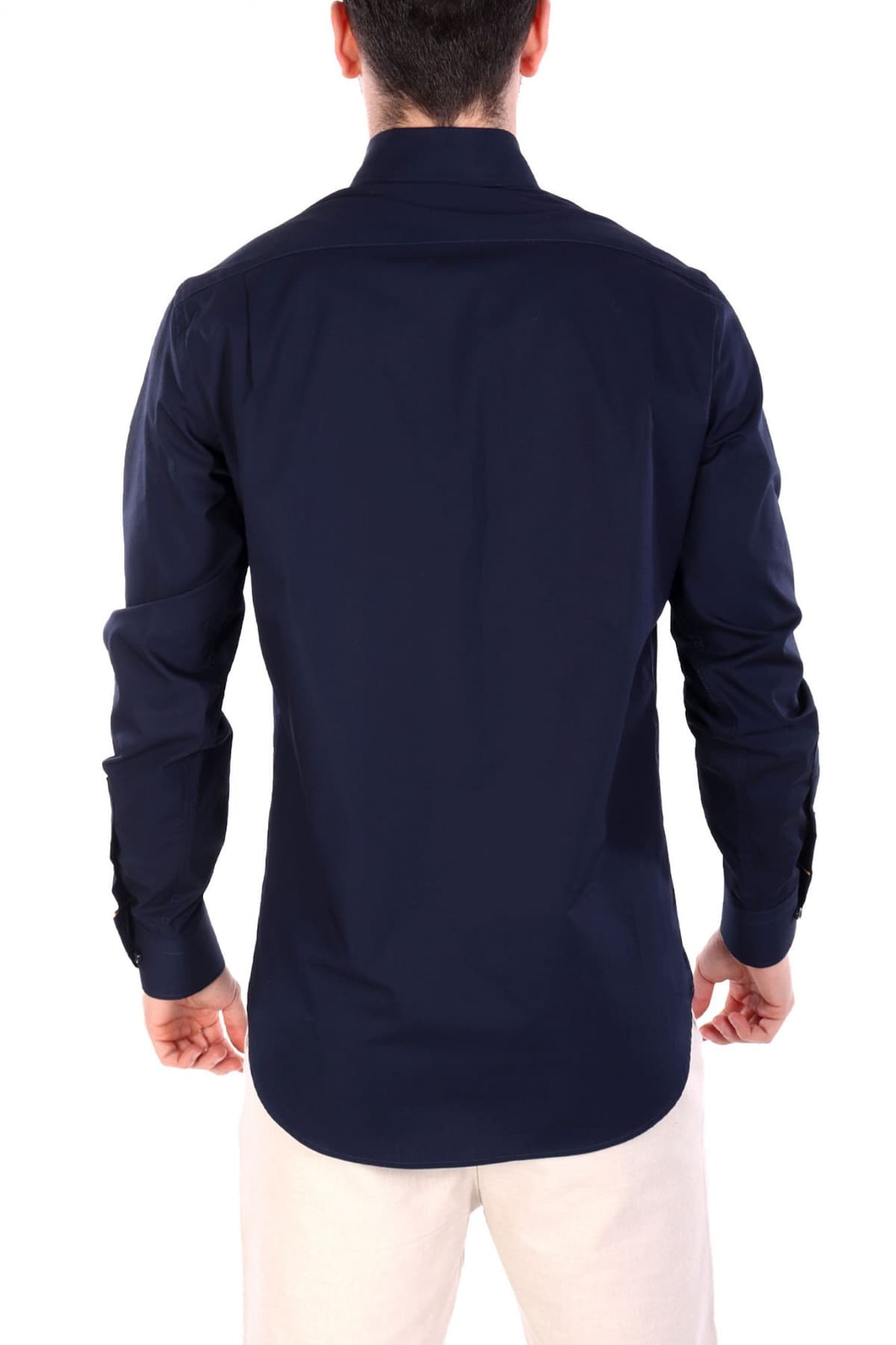 PAUL&SHARK ΠΟΥΚΑΜΙΣΟ BUTTON DOWN LOGO ΜΠΛΕ