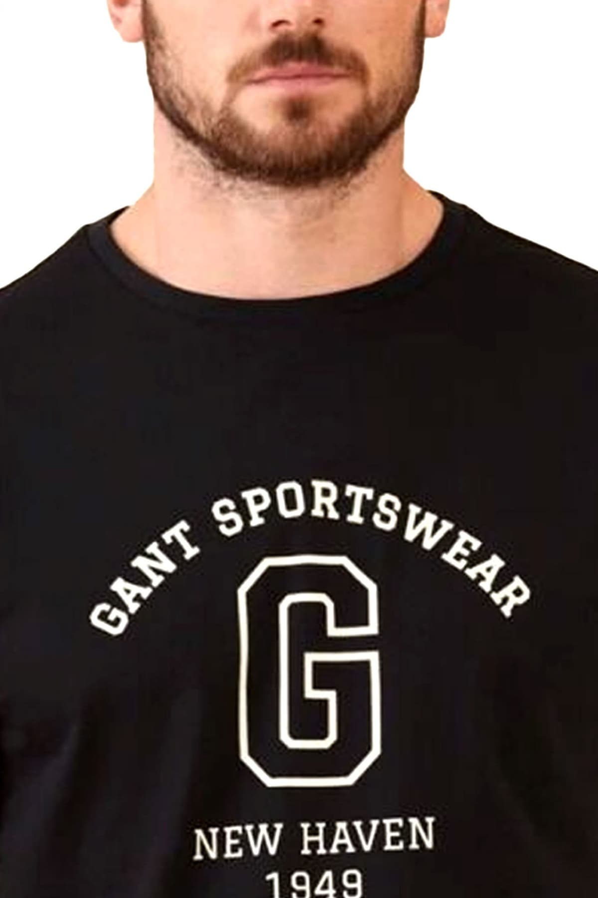 Men's T-Shirts Gant Black