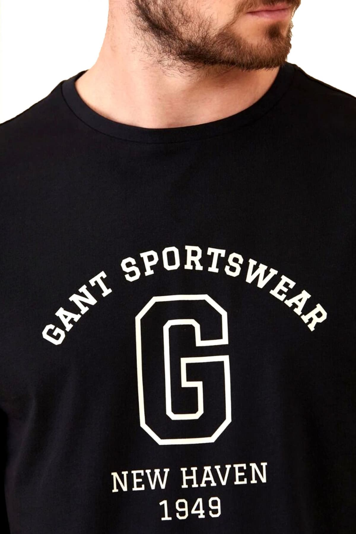 Men's T-Shirts Gant Black