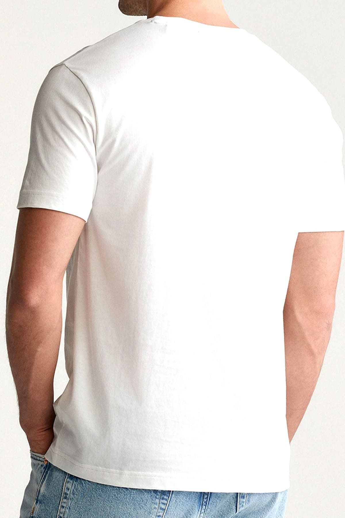 Men's T-Shirts Gant Ecru
